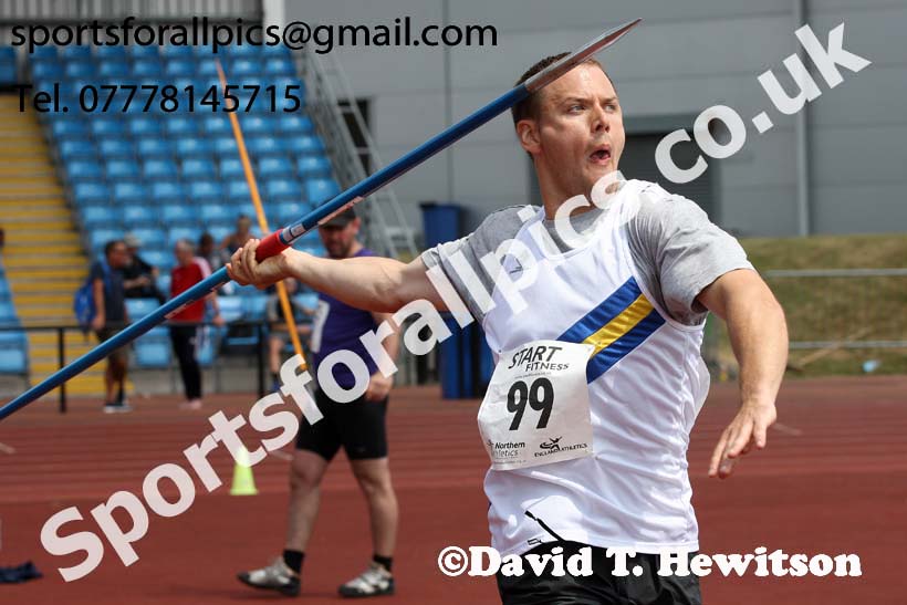 Senior mens javelin, Northern Senior and Under-20s Champs., Sports City, Manchester. Photo: David T. Hewitson/Sports for All Pics